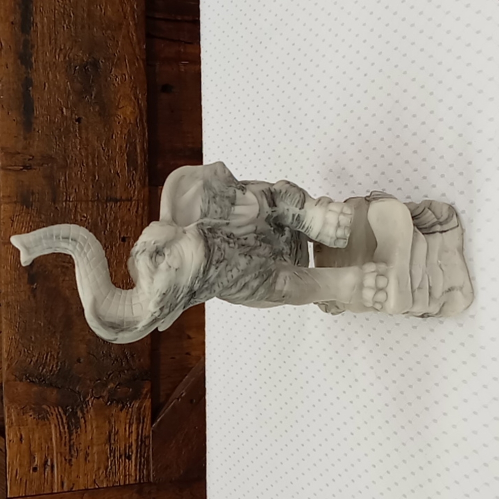 Stone Elephant Statue - Picture 5 of 8
